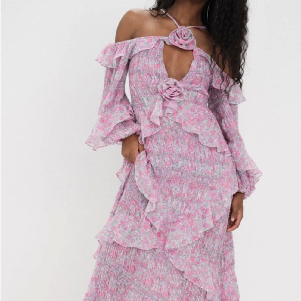 For Love and Lemons Rowan Maxi Dress